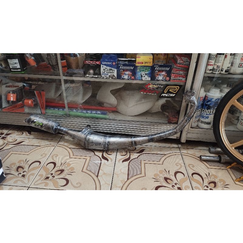 knalpot JRM original satria 2tak
