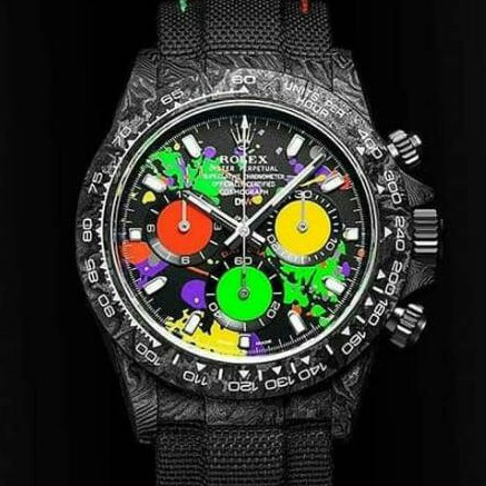 Rolex Daytona 116503 Custom Carbon Motley 2 by DiW für CHF 51