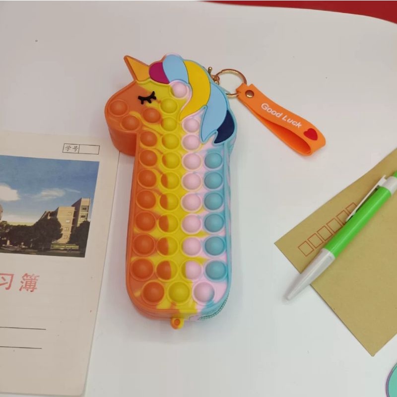 Tempat Pensil Popit Unicorn