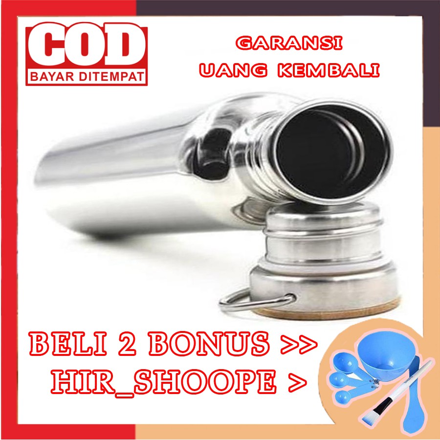 Termos air panas kecil berbahan stainless steel kapasitas 500 ml menjaga suhu panas