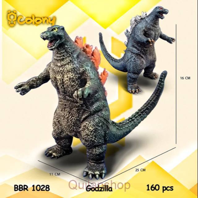 MAINAN ANAK LAKI LAKI GODZILLA GODZILA  MONSTER ULTRAMAN MAINAN ACTION FIGURE KOLEKSI