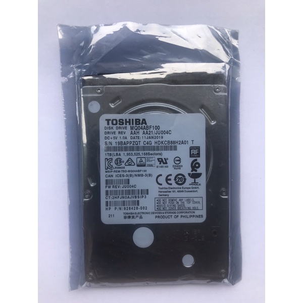 Hardisk Laptop 1TB Toshiba New