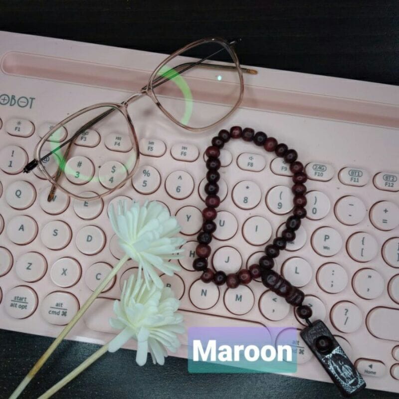 Tasbih Kayu Isi 33 Butir Hadiah Pernikahan Souvenir Pernak Pernik Murah