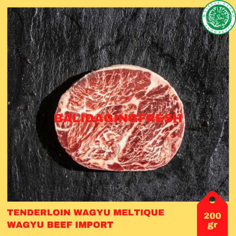 

Tenderloin Wagyu Meltique Style Beef Steak AUS 200 gr