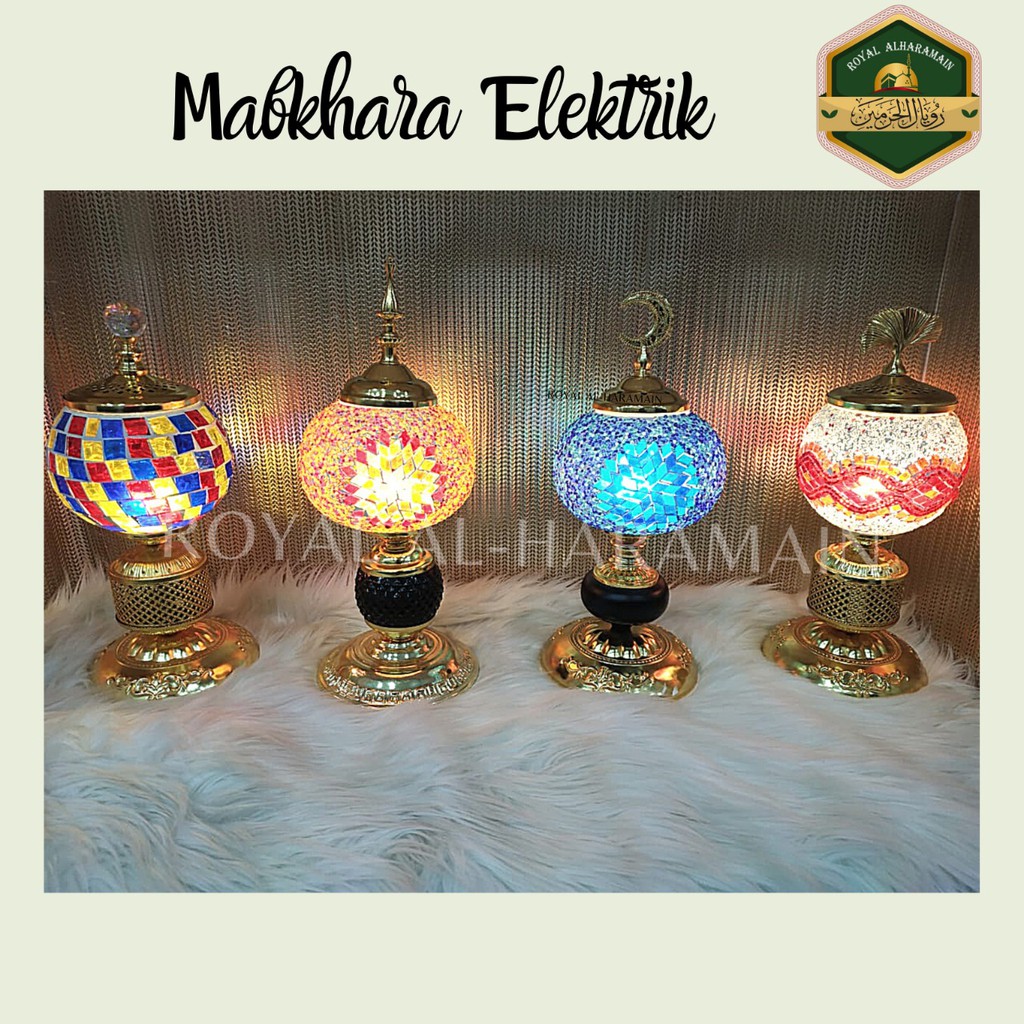 Mabkhara elektrik - Mabkhara lampu - Perapen listrik maroko - bakaran dupa - bakaran bukhur