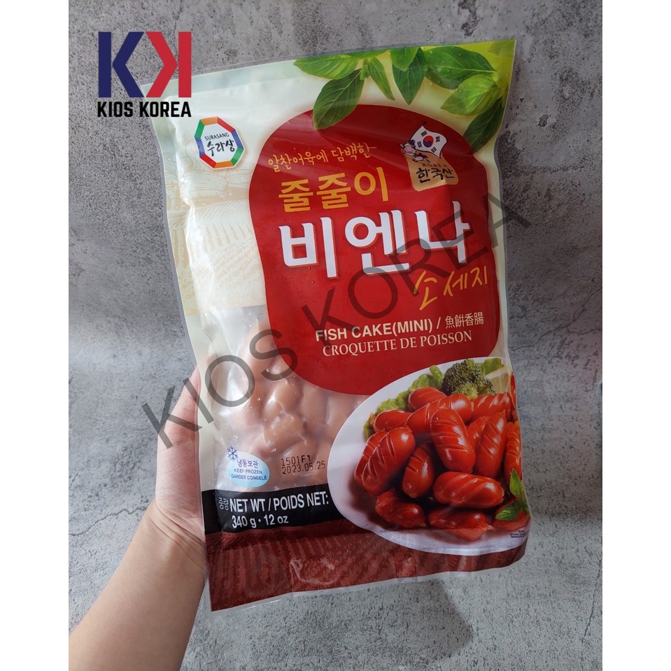 Surasang Fish Cake Mini Juljuli Vienna Sausage 340gr - Sosis Ikan Mini Korea