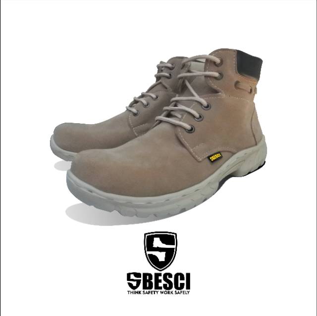 SEPATU SAFETY UJUNG BESI TYPE 031 BY SBESCI