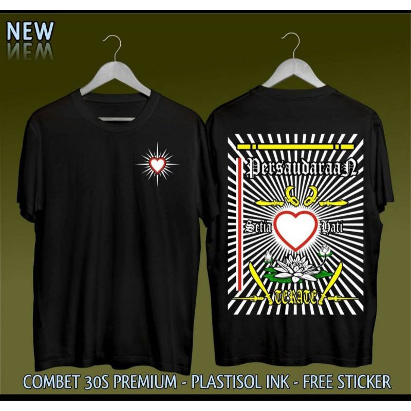 Kaos Distro Psht Bed Marun &Hitam