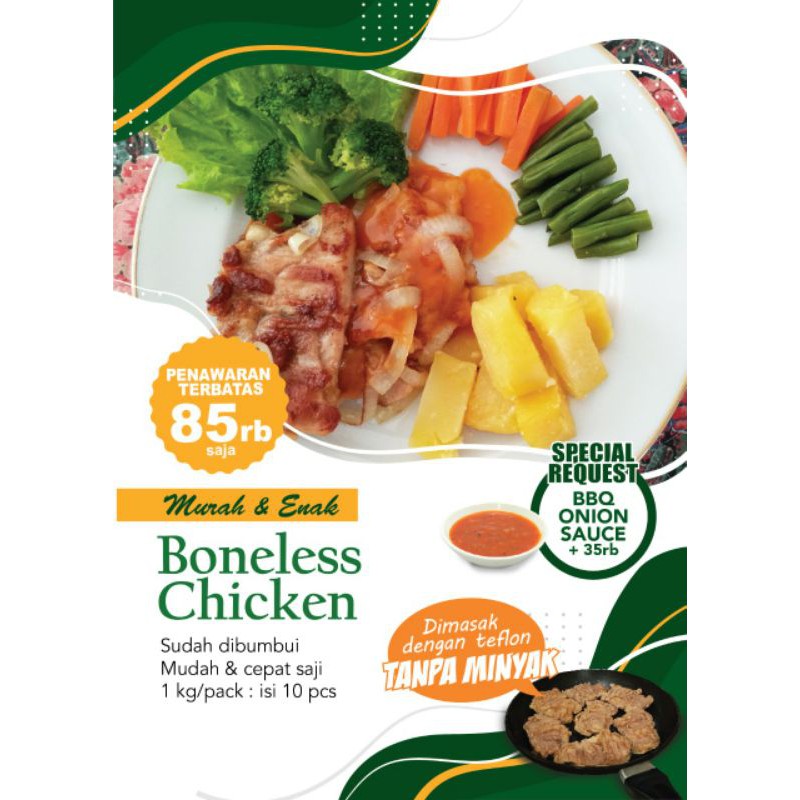 

BONELESS CHICKEN STEAK