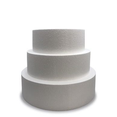 

Dummy Cake Set, Styrofoam, Gabus Kue 3pcs Tinggi 10cm Diameter 12, 18 dan 24cm