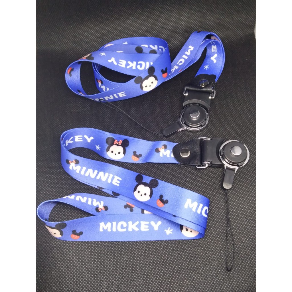 Tali Gantungan Handphone Termurah Karakter Mickey and Minnie