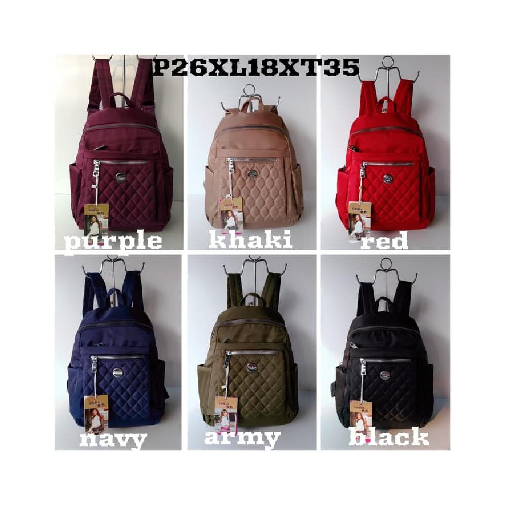 CB354 tas ransel wanita chibao bordir