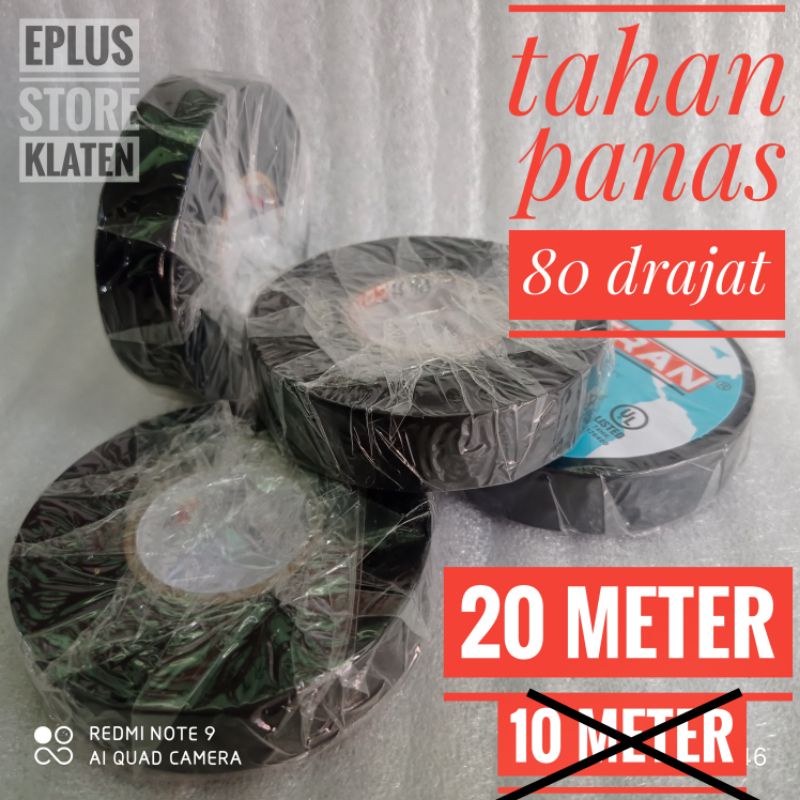 Isolasi Kabel COTRAN TOBS tahan panas PVC 20M KC62 KJ905 - IS101