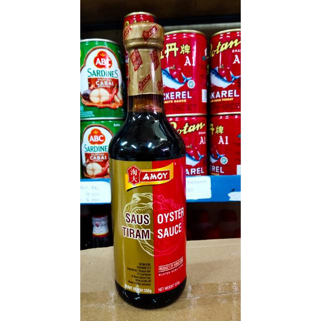 Saos Tiram Amoy / Amoy Oyster Sauce 555ml