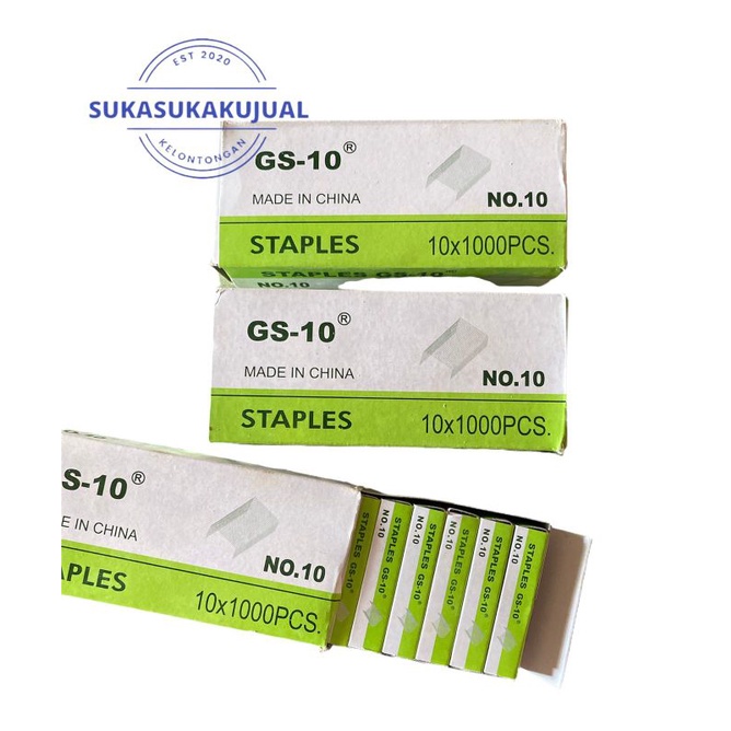 

(10box) Isi staples/isi hekter no10