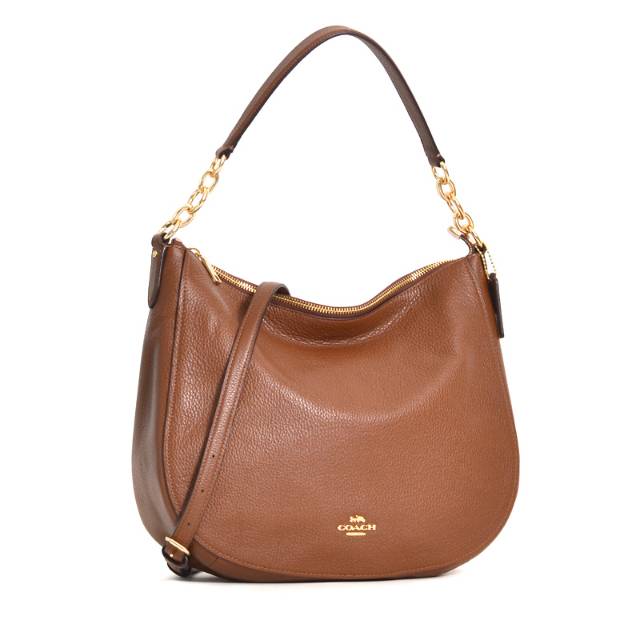 Coach Elle Hobo Brown