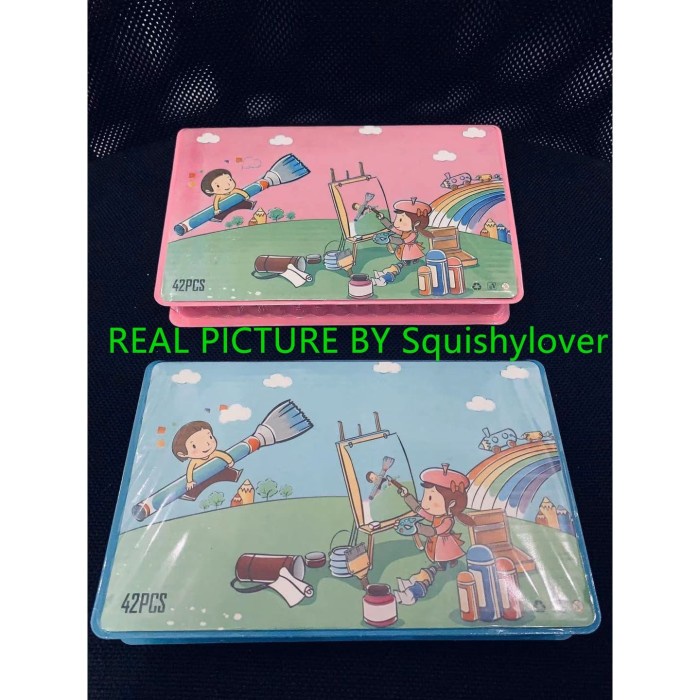 

Aman Pensil Warna 42 Pcs/42 Piece Art Set Diskon