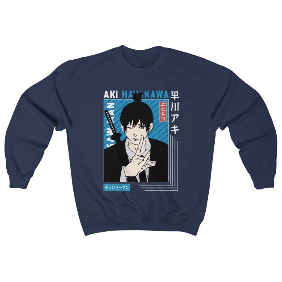 Crewneck Aki Hayakawa the Chainsaw Man Anime Manga