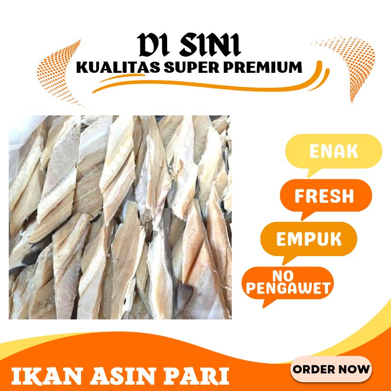 

Ikan Asin Cucut 1kg Kualitas Super Premium by Sayuran Segar Garut