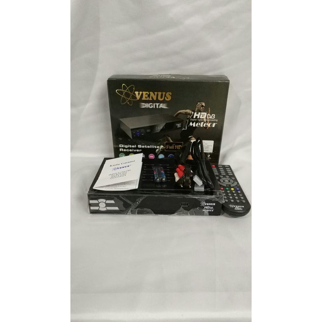 Ready Stok RECEIVER PARABOLA VENUS METEOR HD Berkualitas