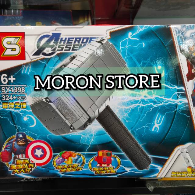 Brick SY1398 Thor Hammer Mjolnir Marvel Avengers