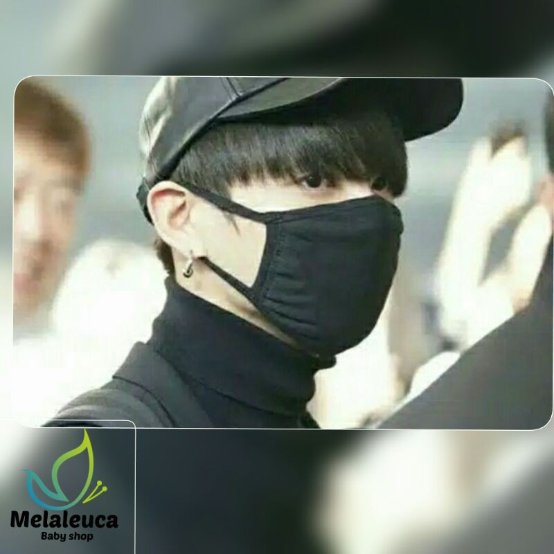 Masker kain 2 lapis Masker Tali 2 lapis Masker hijab tali 2 lapis