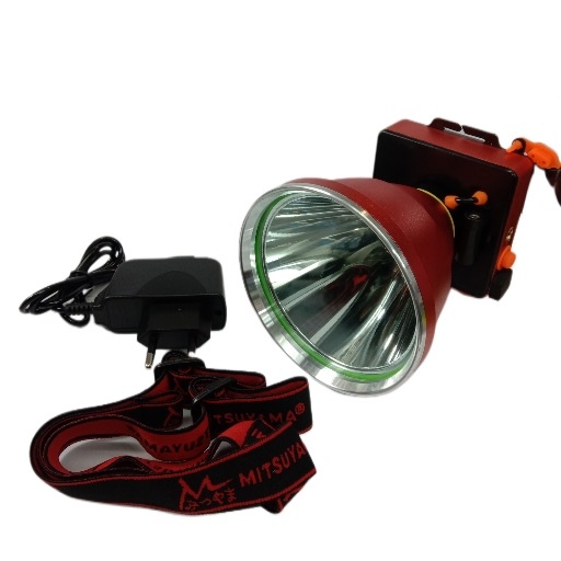 Senter Kepala 200W MS-180 T6 LED Headlamp / Lampu Senter Kepala Siper Terang 200Watt Baterai 7200mAh Tahan 16 Jam Jarak Cahaya 500 Meter