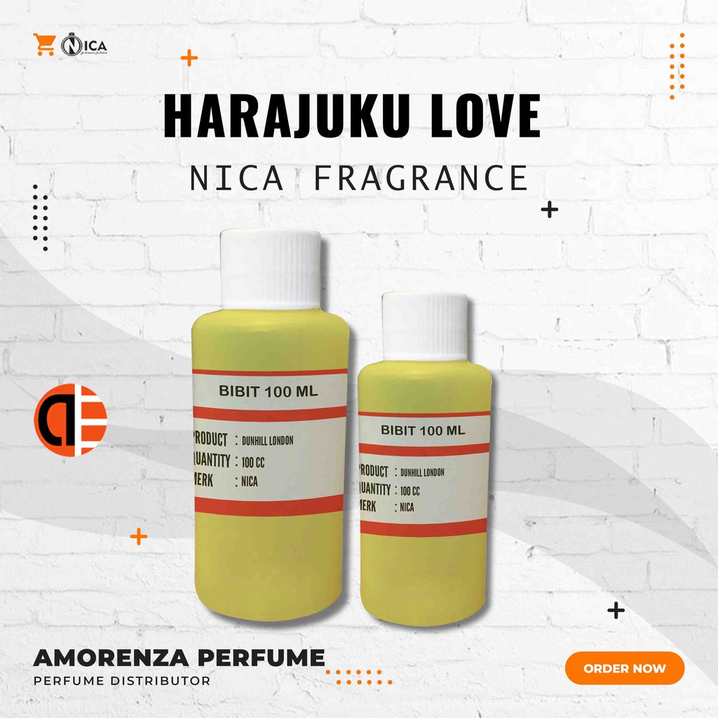 BIBIT PARFUM MURNI HARAJUKU LOVE - HARUKA NICA FRAGRANCE 100 ML