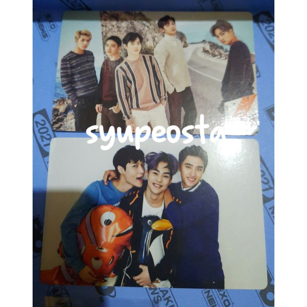 (TAKE ALL) photocard pc EXO season greeting 2016 2017