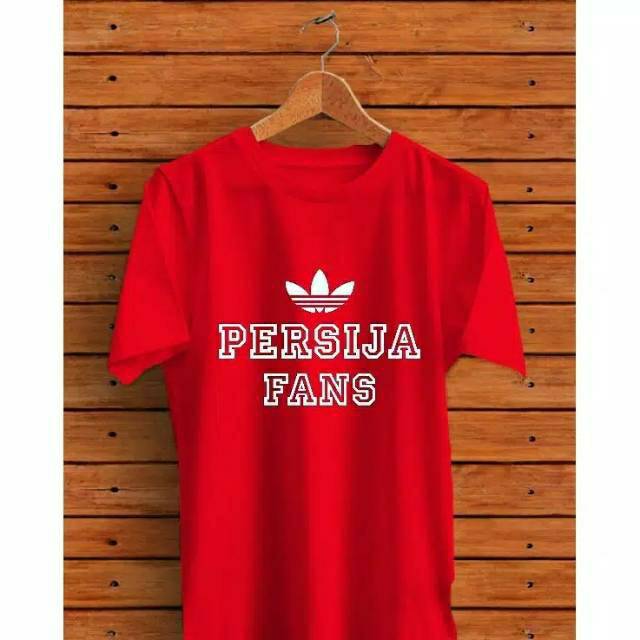 KAOS ADIDAS PERSIJA FANS COMBED 30S BAJU TSHIRT