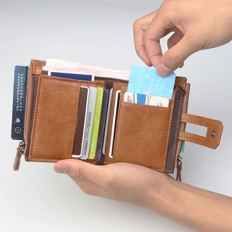 BAELLERRY D3206 Dompet Pria Bahan Kulit PU Leather Premium WATCHKITE WKOS