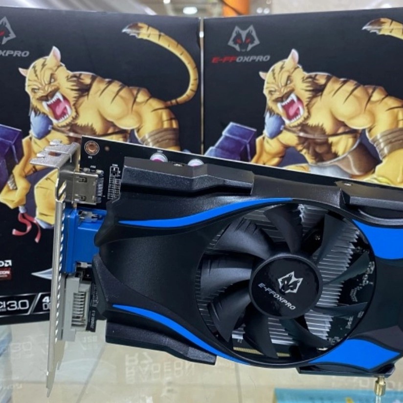 VGA E-FFOXPRO AMD R7 350 4GB DDR5 128BIT ORIGINAL NEW  GARANSI RESMI