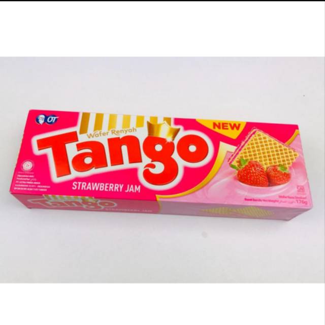 

Wafer Renyah Tango Strawberry Jam 176 Gram