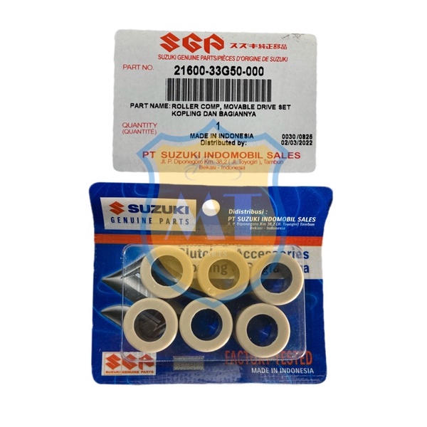 Roller Set Spin 125, Skydrive, Skywave Original Suzuki SGP