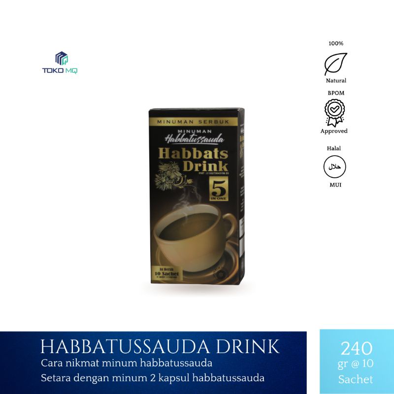 

Habbats Drink Isi 10 Sachet 24 Gram