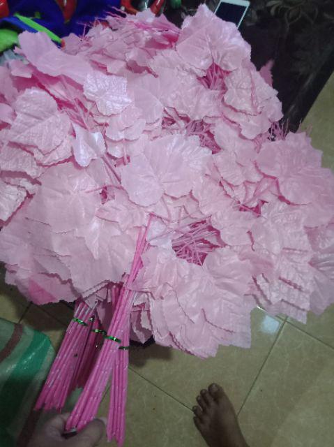 Wanflower Daun Anggur * Pink (perlusin)