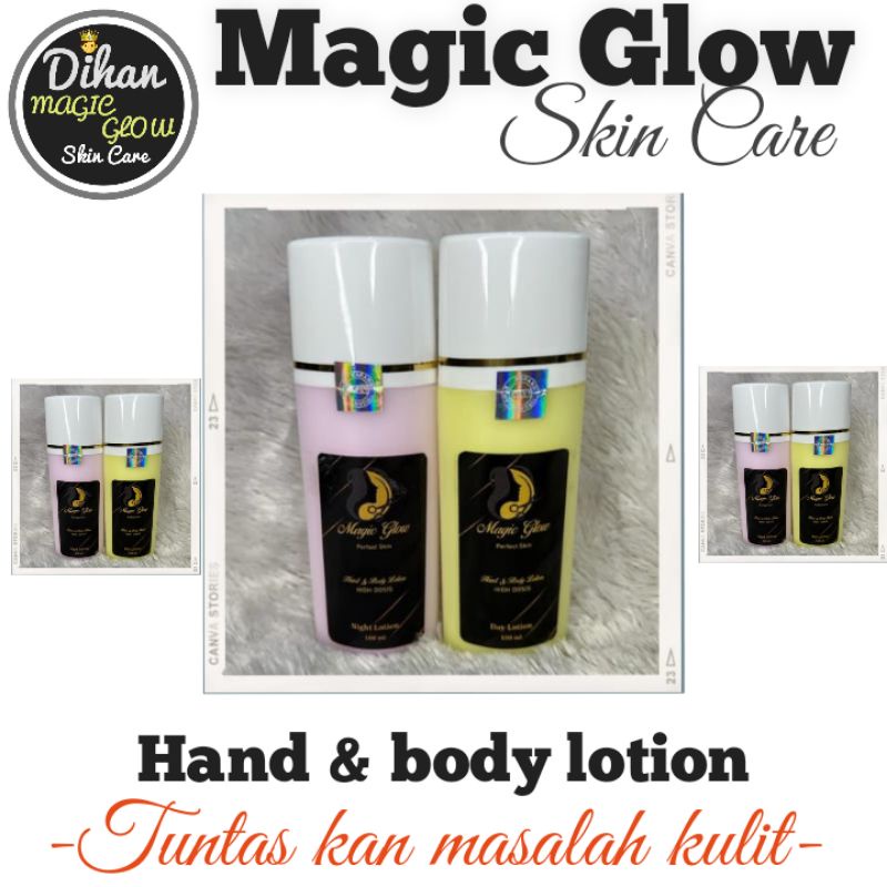 hand body lotion magic glow pemutih badan