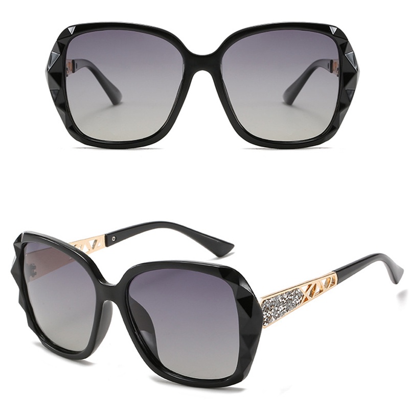 Kacamata Hitam Polarized UV400 Mirror Bentuk Kotak Gaya Retro Untuk Pria Dan Wanita