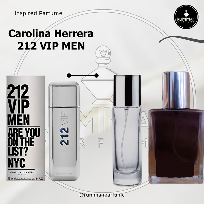 Parfum CH 212 VIP Men COD Murah Farfum Pria Cowok Laki Laki Segar Strong Wangi Tahan Lama Awet COD