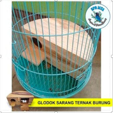 GLODOK SETENGAH LINGKARAN UNTUK LOVEBIRD - glodok untuk kandang kapsul