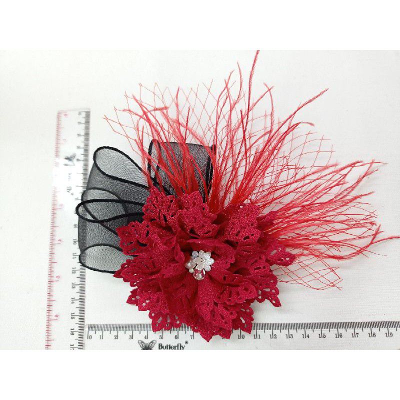 1PC - HEADPIECE / FASCINATOR / HIASAN RAMBUT