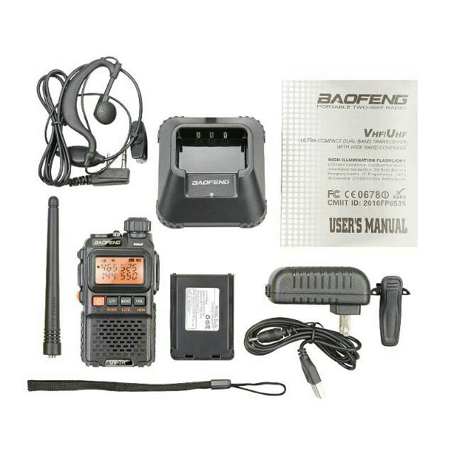 HT mini Baofeng UV-3R