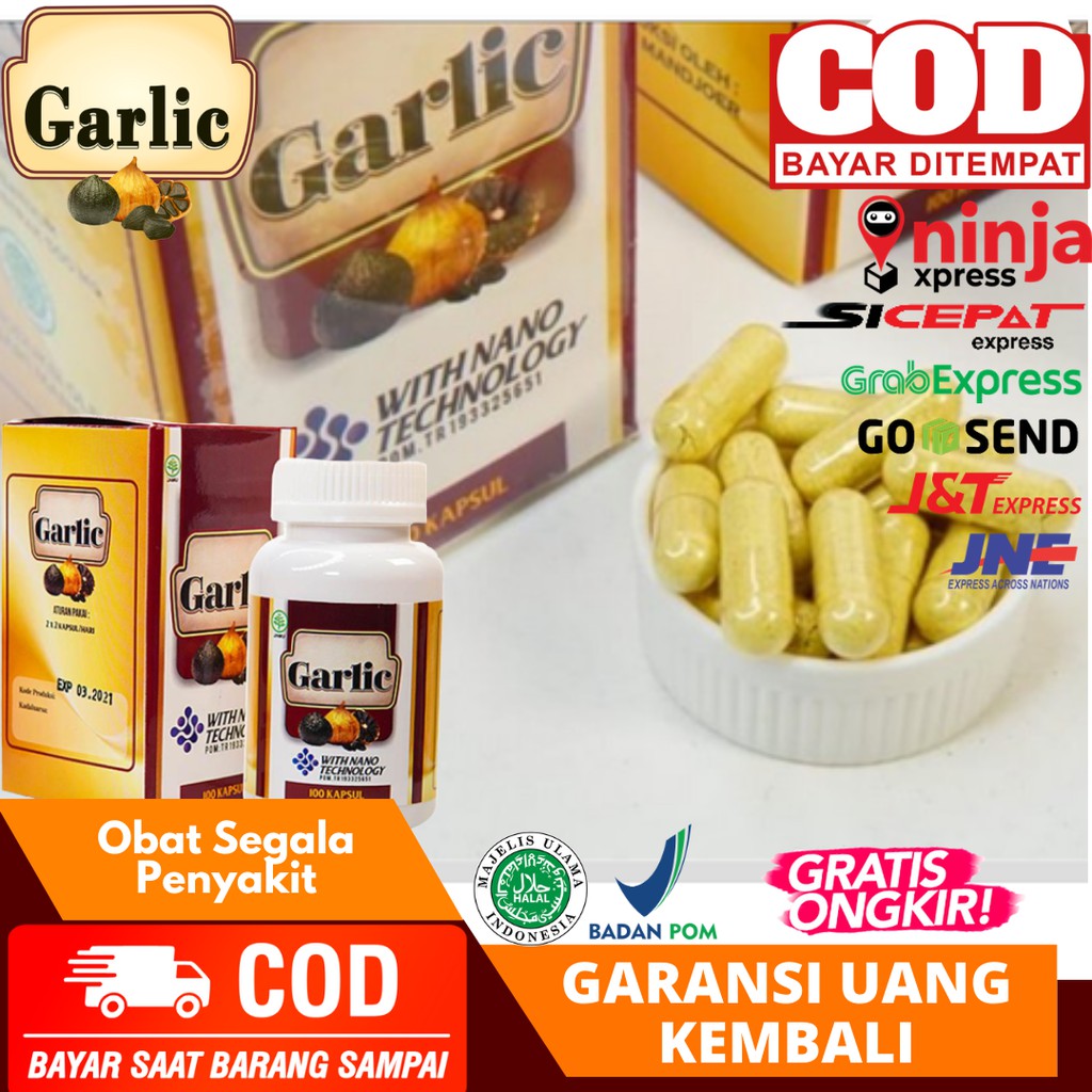 

Garlic - Walatra Black Garlic Asli Bawang Putih Hitam Herbal Alami 100% Original - BISA COD