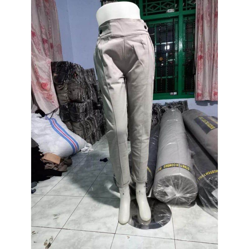 BAGGY PANTS PREMIUM PANJANG BAHAN TWILL COMBED 06