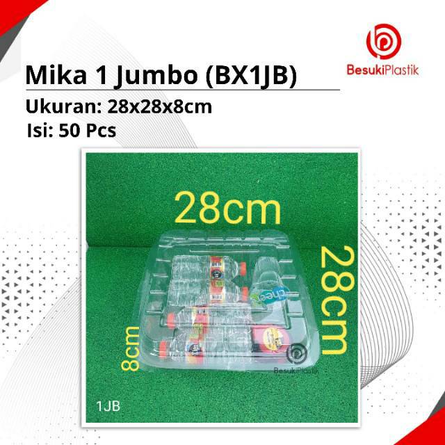 Mika Plastik AG BX1 Jumbo TEBAL | Mika Kotak 1 Jumbo | Mika Plastik Jumbo | Mika 1 JUMBO