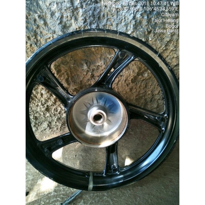 Velg belakang yamaha mio m3 original