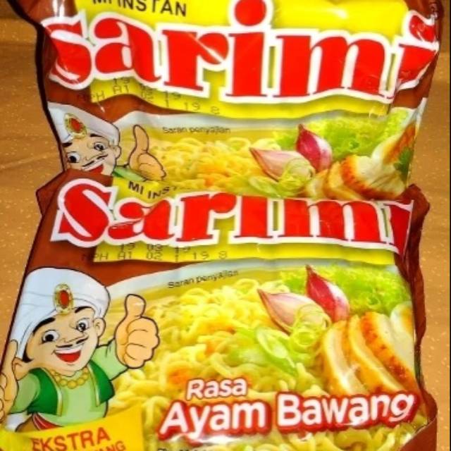 

Sarimi ayam bawang