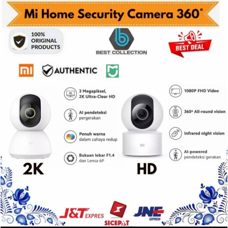 Xiaomi Home Security Camera 360° HD / 360° 2K - MI CCTV CAMERA