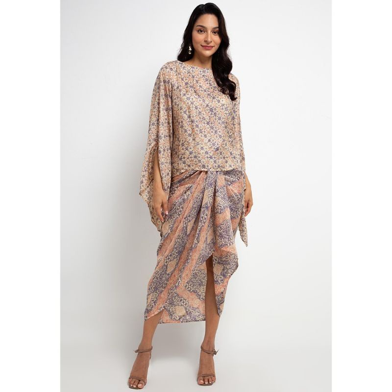 Batik Set Helita KR / Kaftan Set / Batik Viscose / Setelan Batik Viscose
