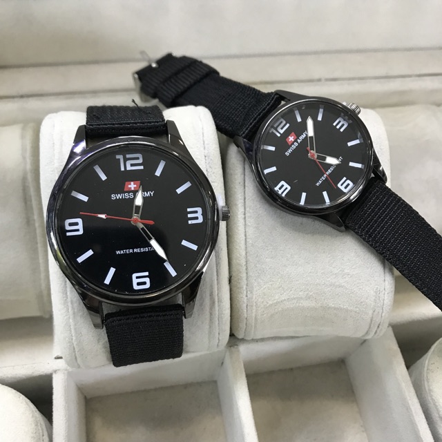 SUPER MURAH,, JAM TANGAN COUPLE KANVAS/KAIN KEREN